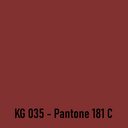 Roodbruin pantone