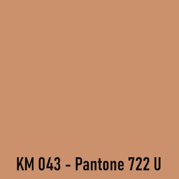 Karamel verijst pantone