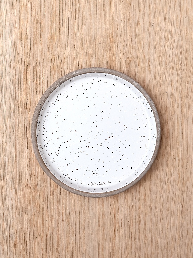 Ceramic candle holder (dark)