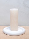 Ceramic plate round