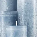 Blauer stein vereist