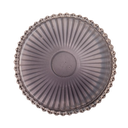Glass Candle Dish fumé
