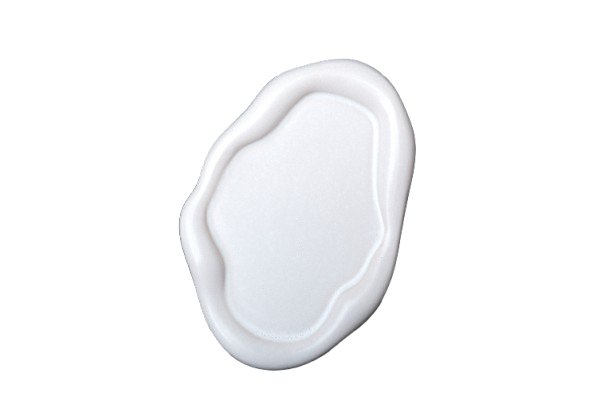 Ceramic organic plate