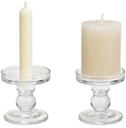 glass candleholder