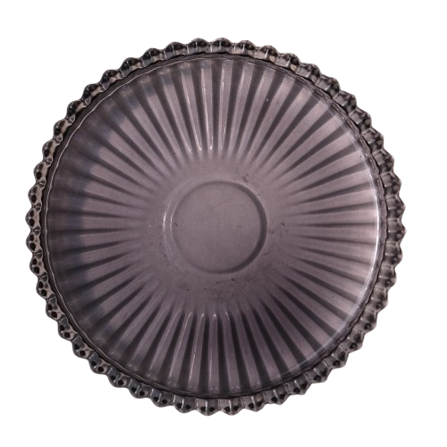 Glasschale fumé