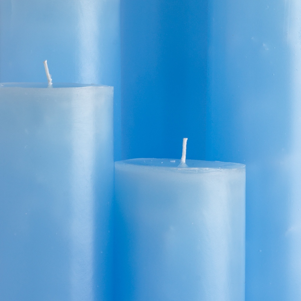 In de meeste gevallen Overstijgen Darmen Licht blauw glad | Bika-Candles