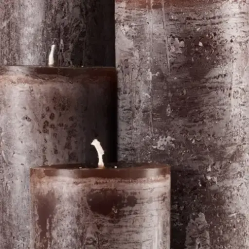 Braun dunkel vereist