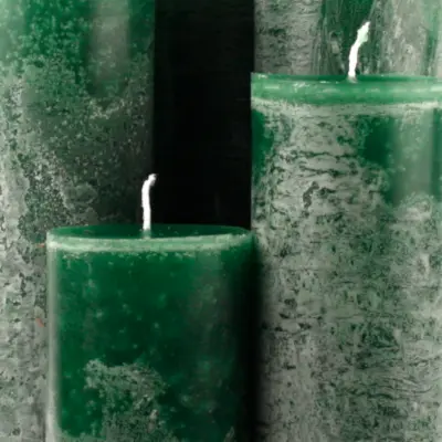 Vert foncé glacé