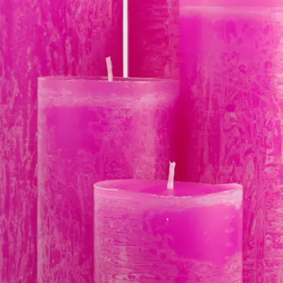 Dark pink iced