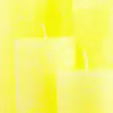 Jaune fluorescent  glacé