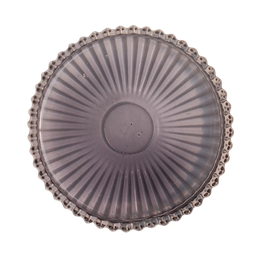 Glasschale fumé