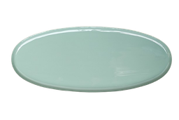 Metal Candle Plate (light green)