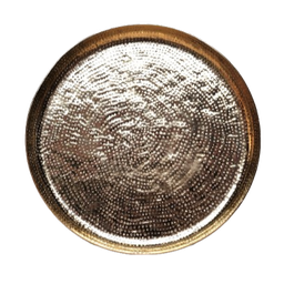 Schale gold quadratisch