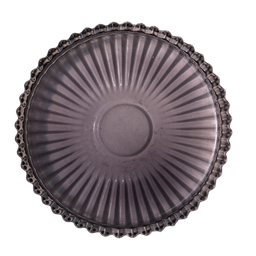 Glasschale fumé